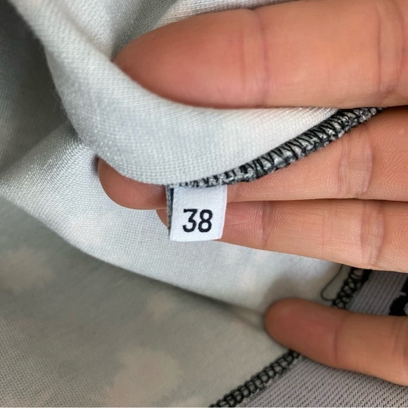 PACO RABANNE Crop Top & Leggings Floral Set size 38 - Picture 5 of 8